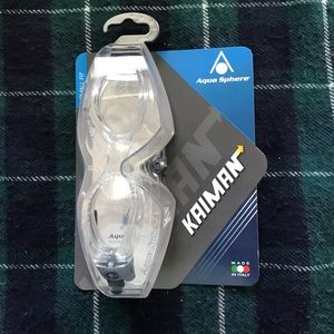 NWT goggles and silicone swim cap